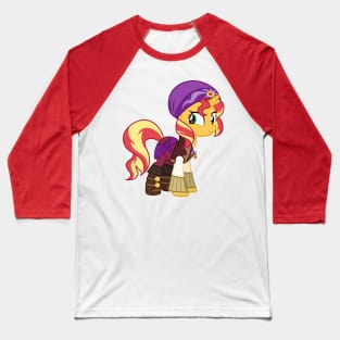 Movie Magic Sunset Shimmer Baseball T-Shirt